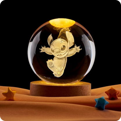 Ohana Crystal Balls Lamp