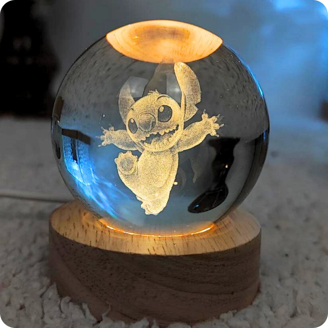 Ohana Crystal Lamp